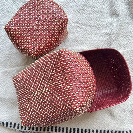 8mm Kottan Basket 3sizes (Bordeaux)