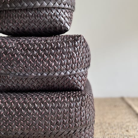 8mm Kottan Basket 3sizes (Black Brown)