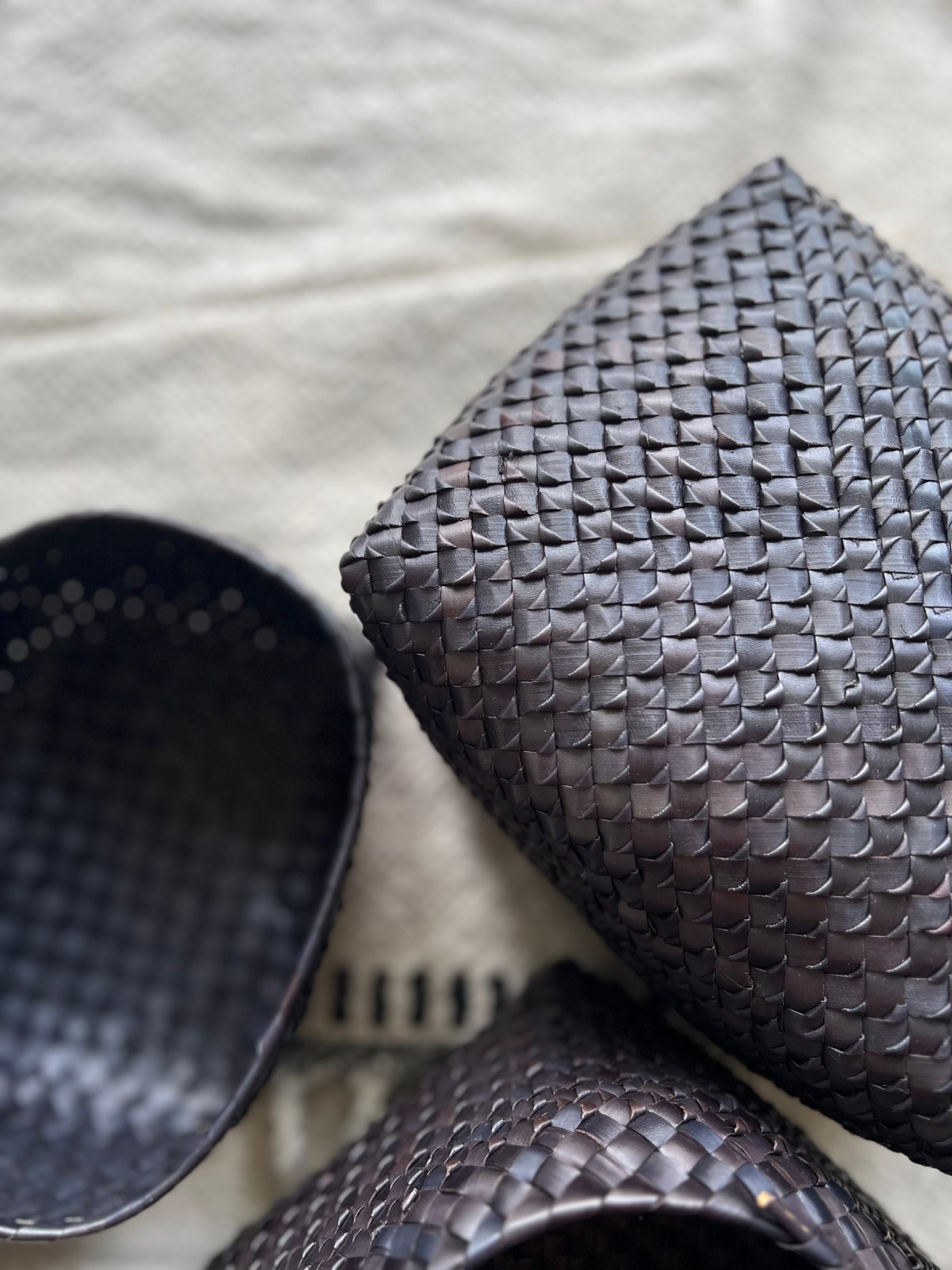 8mm Kottan Basket 3sizes (Black) | Suno & Morri