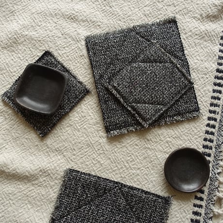 Silk Cotton Tweed Cushion Place Mats