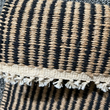 Jute Stripe Place Mat 30x45cm