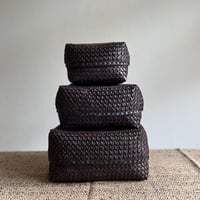 8mm Kottan Basket 3sizes (Black Brown)