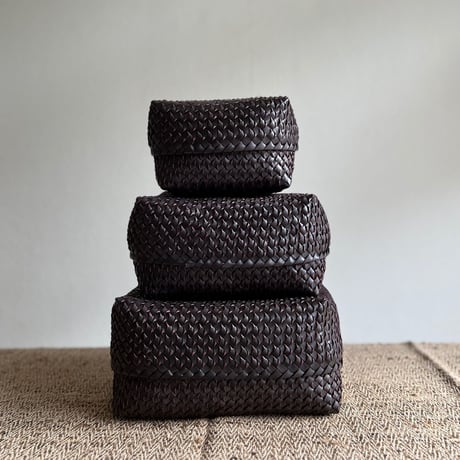 8mm Kottan Basket 3sizes (Black Brown)