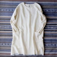 Organic Khadi Coverall Apron (Indigo Selvedge)