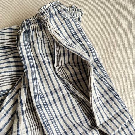 OG 2x1 Khadi Long Pant (Madras)