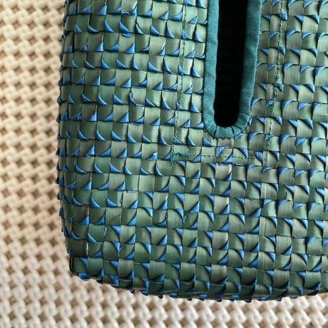 8mm Kottan Tissue Box (Triangle - Green Blue)