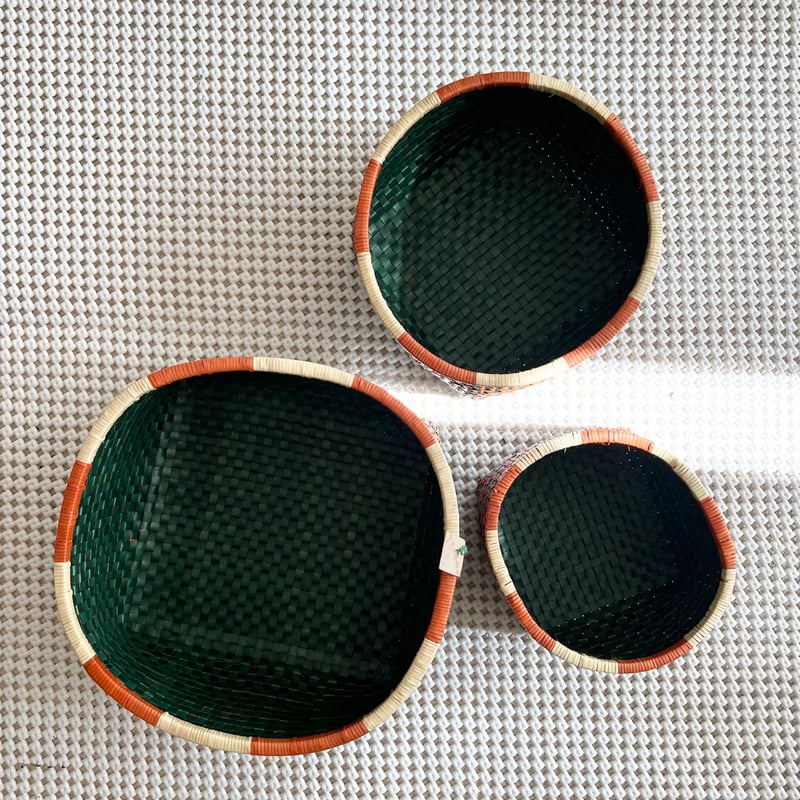 8mm Kottan Open Basket 3sizes (Green Orange) |