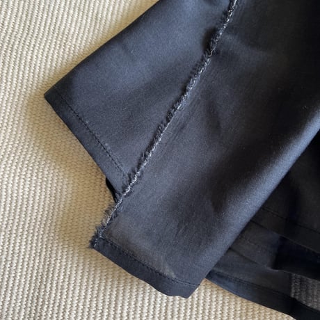 Cotton Silk Stole (Black)