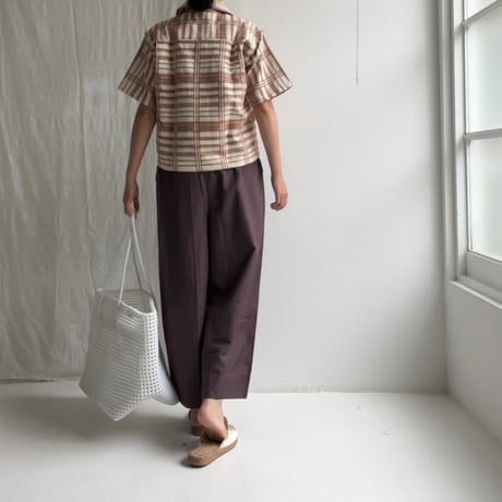 OG Jacquard Bowler Shirts Short