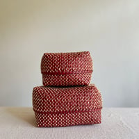 8mm Kottan Basket 3sizes (Bordeaux)