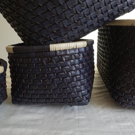 8mm Kottan Open Basket 4sizes (Black)