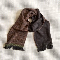 Gara-bou Muffler Stole Kabe 22×200cm (D.F. Charcoal Brown)