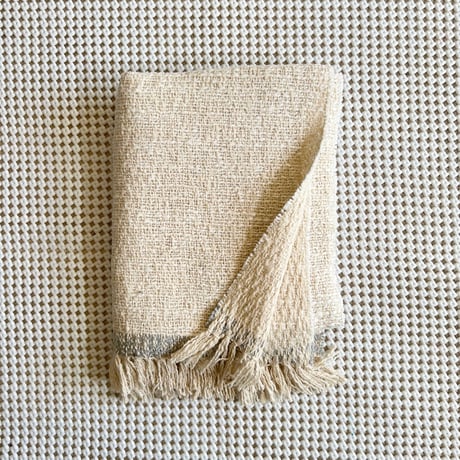Gara-bou Medium Stole Kabe WS 50×200cm (D.F. White Ivory)