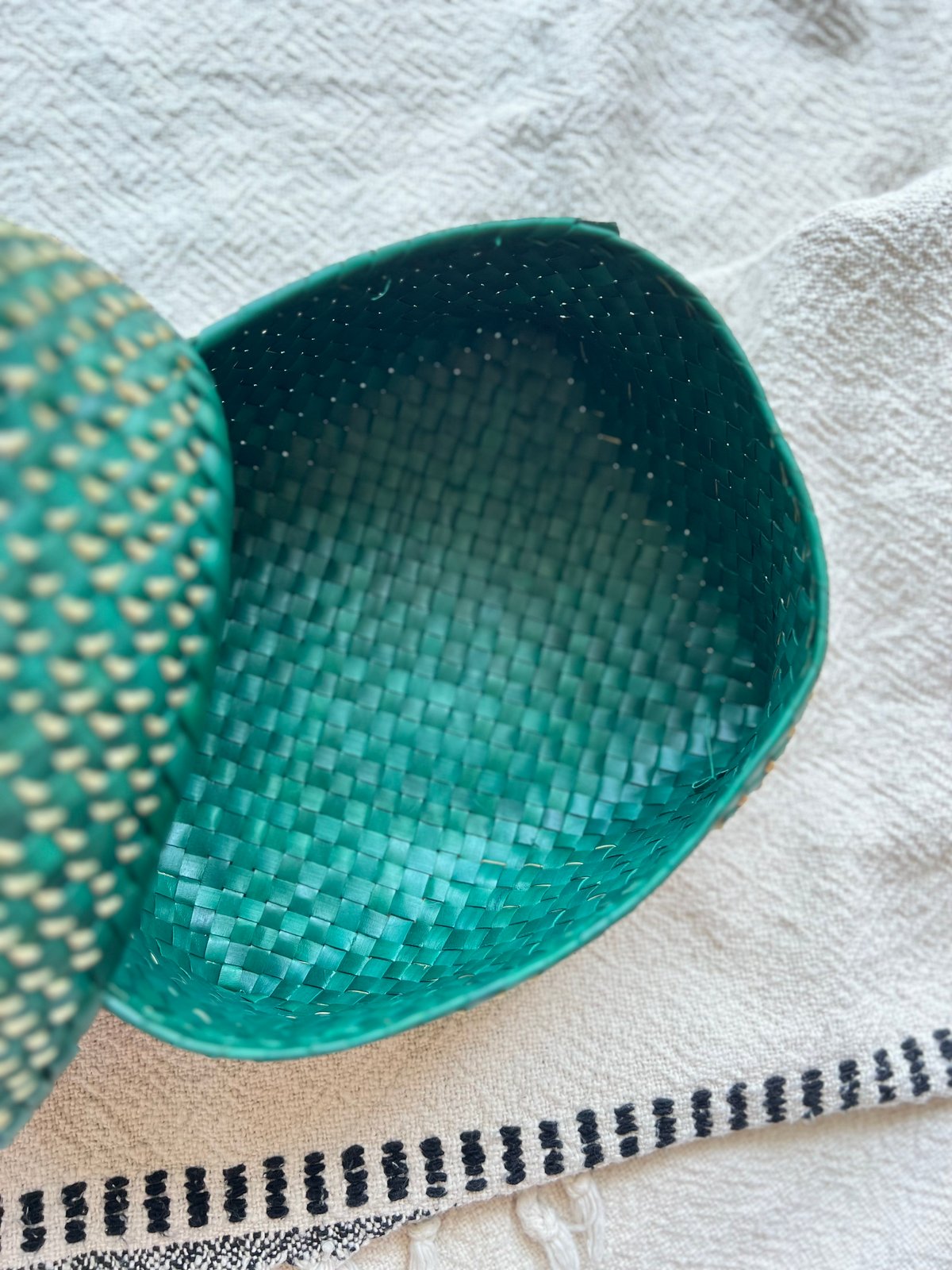 8mm Kottan Basket 3sizes (Green) | Suno & Morri