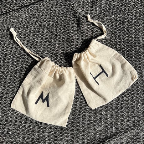Alphabet Drawstring Bags