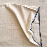 Organic Khadi Pillow Case (Indigo Selvedge)