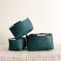 8mm Kottan Open Basket 3sizes (Green Blue)