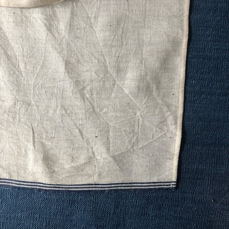 Organic Khadi Full Apron (Indigo Selvedge)