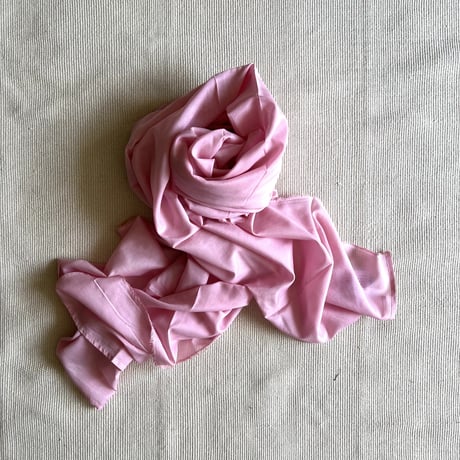 Cotton Silk Stole (Pink)