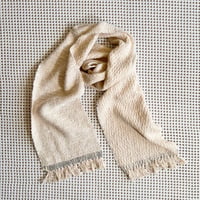 Gara-bou Muffler Stole Kabe 22×200cm (D.F. White Ivory)