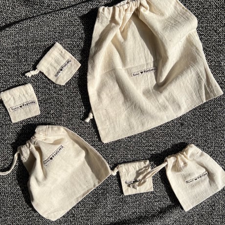 Alphabet Drawstring Bags