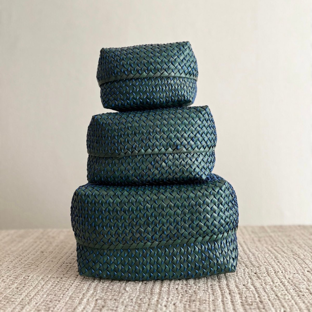 kottanさん 8mm Kottan Basket 3sizes (Green Blue) | Suno &