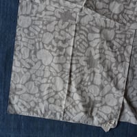 #150 Khadi Alpha Printed Stole 55 × 180cm  (Gray)