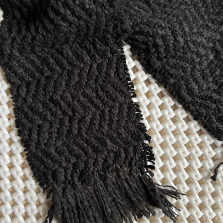 Kids & Baby Gara-bou Muffler Kabe (H.B. Charcoal Black)