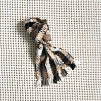 Kids & Baby Gara-bou Muffler Kabe (Twill Plaid - Brown)