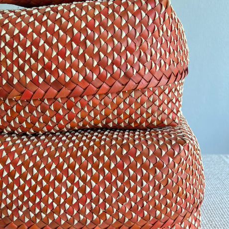 8mm Kottan Basket 3sizes (Orange Brown)