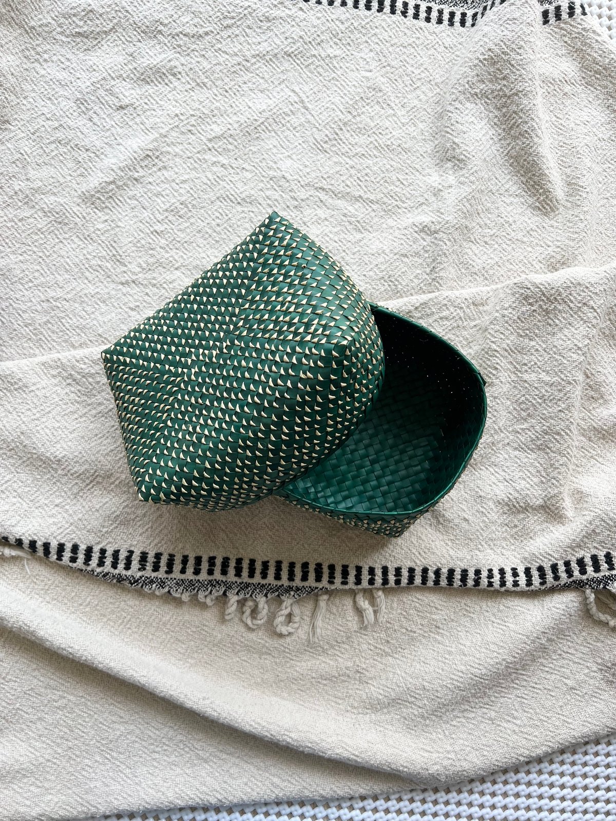 8mm Kottan Basket 3sizes (Green) | Suno & Morri