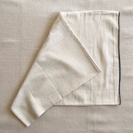 Organic Khadi Pillow Case (Herringbone Ivory)