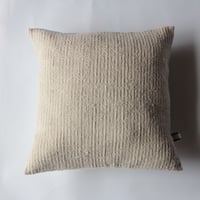 Gara-bou × Khadi Cushion Cover (Ice Ivory)