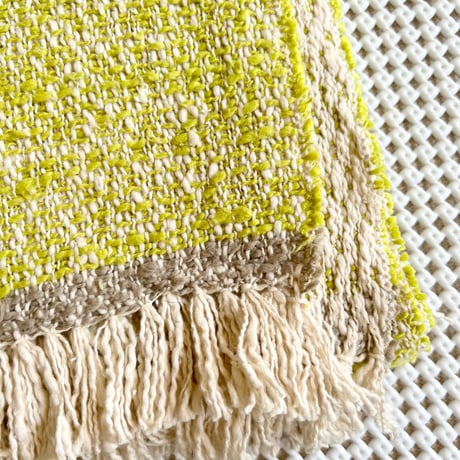 Gara-bou Medium Stole Kabe WS 50×200cm (D.F. Lime)