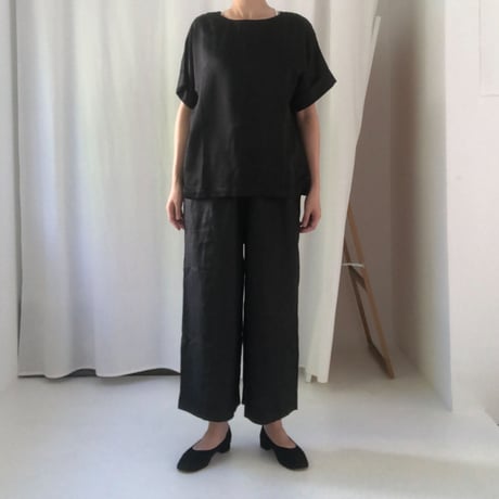 Cotton Silk Satin Tee