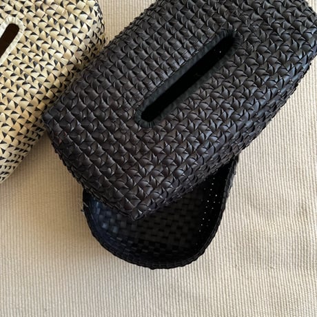8mm Kottan Tissue Box (Triangle - Full Black)