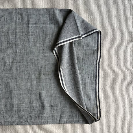 Organic Khadi Pillow Case (Brush Gray)
