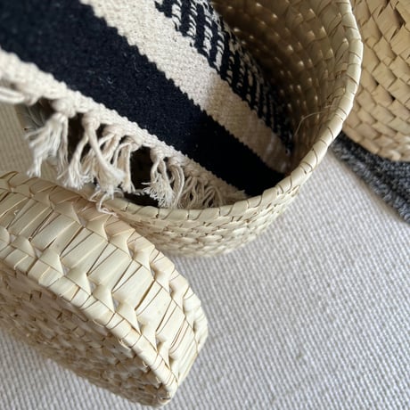 Palm Cylinder Basket