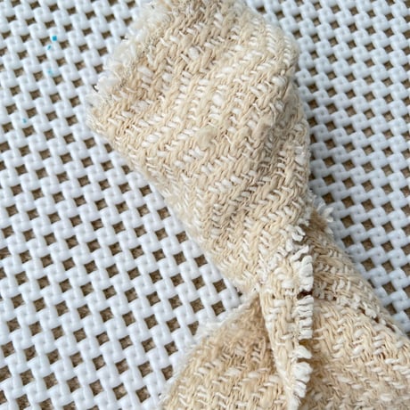 Kids & Baby Gara-bou Muffler Kabe (Herringbone - Ivory)