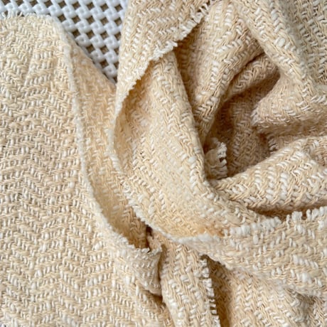 Gara-bou Muffler Stole Kabe 22×200cm (H.B. Ivory)