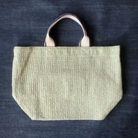 Gara-bou × Canvas Large Tote (Light green)