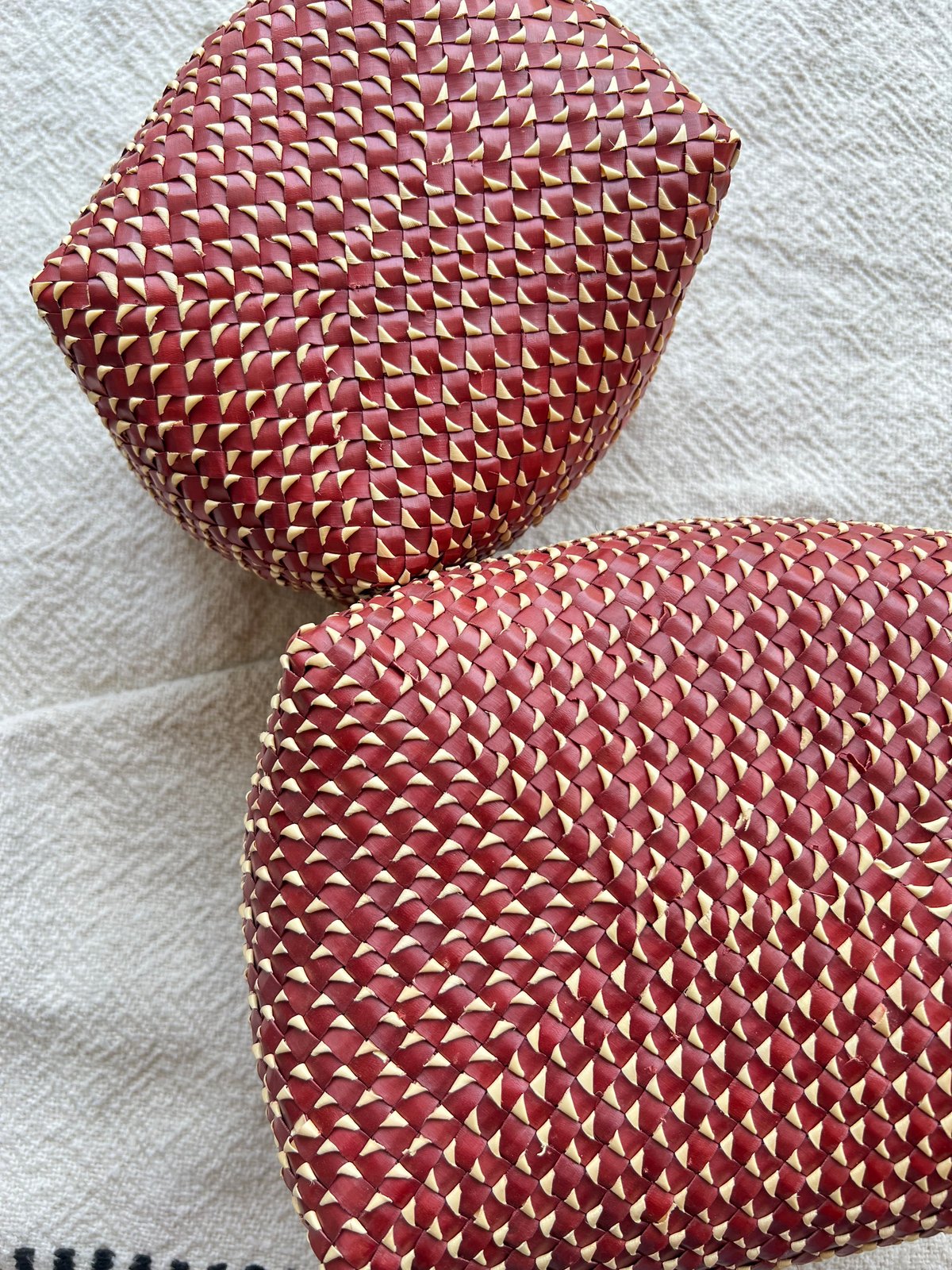 8mm Kottan Basket 3sizes (Bordeaux) | Suno & Mo