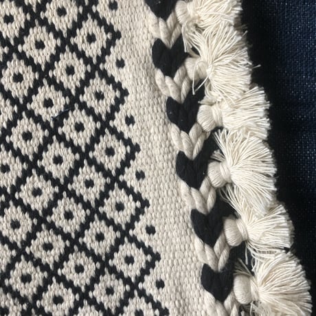 Cotton Nomad Rug 100x140 (Ivory)