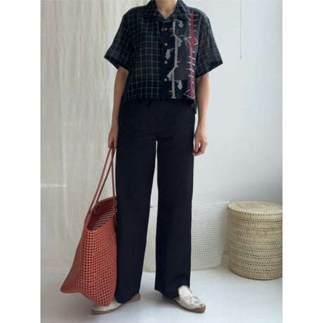 Jamdani Bowler Shirts Short