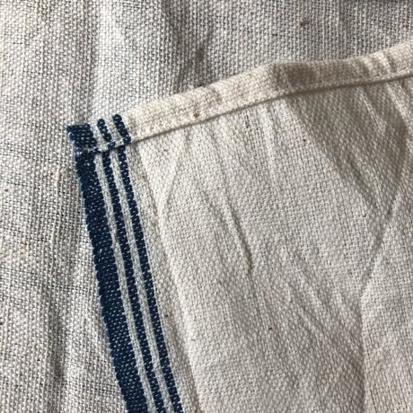 Organic Khadi Full Apron (Indigo Selvedge)