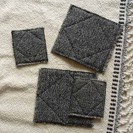 Silk Cotton Tweed Cushion Place Mats