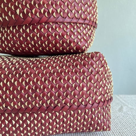 8mm Kottan Basket 3sizes (Bordeaux)