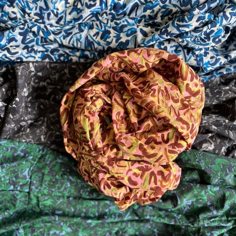 #100 Khadi Printed Bandana (4colors)