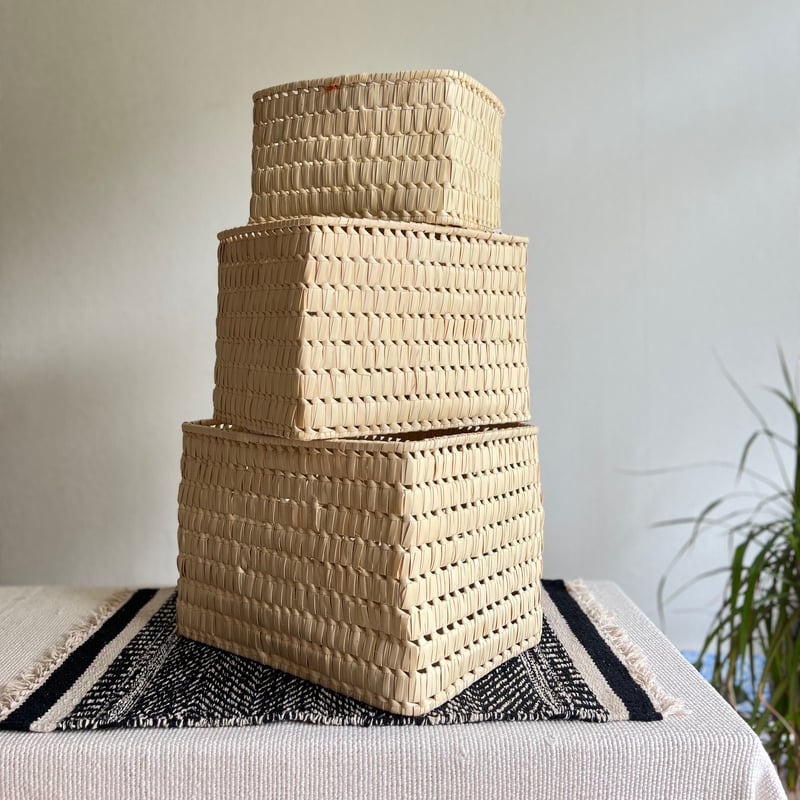 Palm Square Basket | Suno & Morrison Online Store