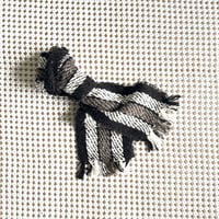 Kids & Baby Gara-bou Muffler Kabe (Twill Stripe - Black)
